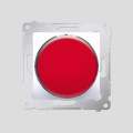 Sygnalizator świetlny LED – światło czerwone (moduł) 230V~; biały