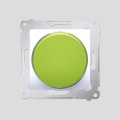 Sygnalizator świetlny LED – światło zielone (moduł) 230V~; biały
