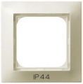 Ramka pojedyncza do łączników IP-44 (ecru)