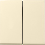Klaw. wył. świeczn. z zest. IP44 System 55 kremowy