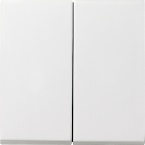 Klaw. wył. świeczn. z zest. IP44 System 55 biały