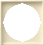 Ramka pośrednia 50x50 okrągła System 55 kremowy