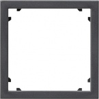 Ramka pośrednia 45x45 kwadratowa System 55 antracytowy