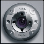 Kamera kolorowa do domofonu Gira TX_44 (IP 44) kolor aluminiowy
