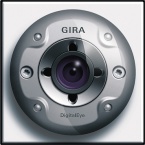 Kamera kolorowa do domofonu Gira TX_44 (IP 44) biały