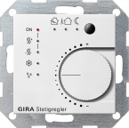 Regulator KNX System 55 biały matowy