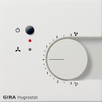 Higrostat Gira F100 biały