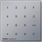 Gira Keyless In klaw.kod. Gira TX_44 (IP 44) kolor aluminiowy