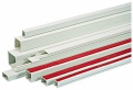 Ultra - mini kanał elektroinstalacyjny - 25 x 25 mm - PCW - biały