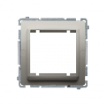 Adapter przejściówka na osprzęt standardu 45×45 mm satynowy, metalizowany