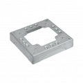 Podstawa DCS ALU 4 nacięcia 85×18mm stal nierdzewna