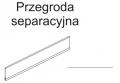 Przegroda separacyjna CABLOPLUS TS dł.:100cm