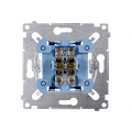 Przycisk podwójny zwierny (mechanizm) 10AX 250V, szybkozłącza, nie dotyczy