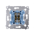 Przycisk pojedynczy zwierny (mechanizm) 10AX 250V, szybkozłącza, nie dotyczy