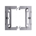 Puszka natynkowa pojedyncza składana inox, metalizowany