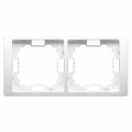 Ramka 2- krotna biały