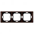 Ramka 3- krotna mahoniowy, hydrografika