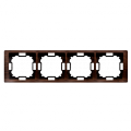 Ramka 4- krotna dębowy, hydrografika