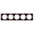 Ramka 5- krotna mahoniowy, hydrografika