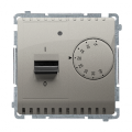 Regulator temperatury z czujnikiem wewnętrznym satynowy, metalizowany