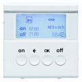 KNX RF łącznik czasowy quicklink, biały, połysk - Berker B.Kwadrat - 85745289