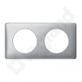 Celiane - Ramka Tekstura Aluminium Podwójna